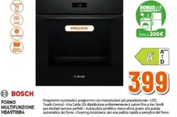 Expert BOSCH FORNO MULTIFUNZIONE HBA571BB4 offerta