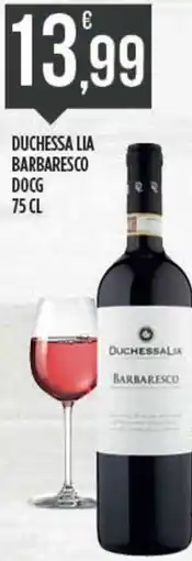 Euroesse Duchessa lia barbaresco docg offerta