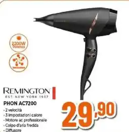 Expert REMINGTON PHON AC7200 offerta