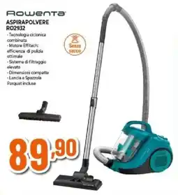 Expert Rowenta ASPIRAPOLVERE RO2932 offerta