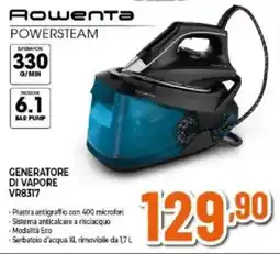 Expert Rowenta GENERATORE DI VAPORE VR8317 offerta