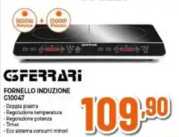 Expert GFERRARI FORNELLO INDUZIONE G10047 offerta