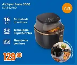Expert PHILIPS Airfryer Serie 3000 NA342/00 offerta