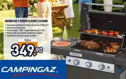 Unieuro Campingaz barbecue 3 series classic ls dark offerta