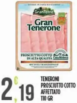 Euroesse Teneroni prosciutto cotto affettato offerta