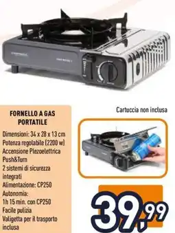 Unieuro Campingaz Fornello a gas portatile offerta