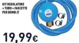 Unieuro Campingaz Kit regolatore +tubo+fascette per bomb.it offerta