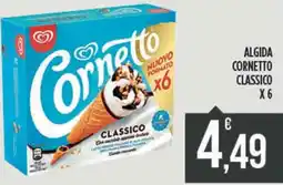 Euroesse Algida cornetto classico x6 offerta