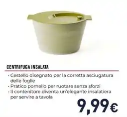 Unieuro Guzzini centrifuga insalata offerta