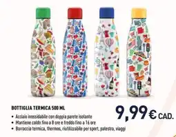 Unieuro The steel bottle bottiglia termica offerta
