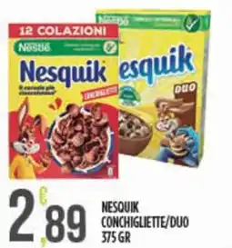 Euroesse Nesquik conchigliette/duo offerta