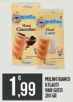 Euroesse Mulino bianco 8 flauti offerta