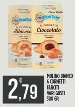 Euroesse Mulino bianco 6 cornetti farciti offerta