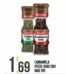 Euroesse Cannamela spezie serie oro offerta