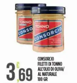 Euroesse Consorcio filetti di tonno all'olio di oliva/ al naturale offerta