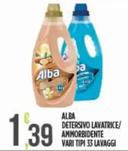 Euroesse Alba detersivo lavatrice/ ammorbidente offerta
