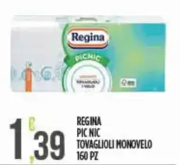 Euroesse Regina picnic tovaglioli honovelo offerta