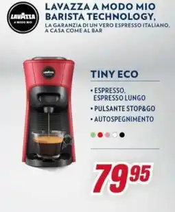 Trony Lavazza tiny eco offerta
