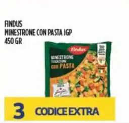 Euroesse Findus minestrone con pasta igp offerta