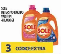 Euroesse Sole detersivo liquido offerta
