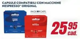 Trony Capsule compatibili con macchine nespresso original offerta