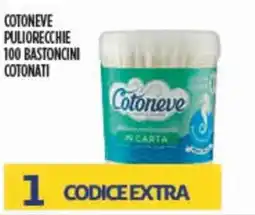 Euroesse Cotoneve puliorecchie 100 bastoncini cotonati offerta