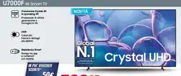 Trony SAMSUNG U7000F 4K Smart TV 65" offerta