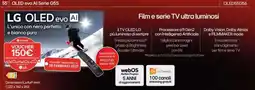 Trony LG OLED evo Al Serie G5S OLED55G56 offerta