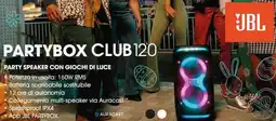 Trony Jbl partybox club 120 offerta