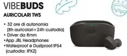Trony Jbl vibebuds auricolari tws offerta