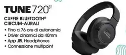 Trony Jbl tune 720BT cuffie bluetooth circum-aurali offerta