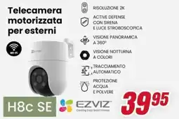 Trony EZVIZ Telecamera motorizzata per esterni H8C SE offerta