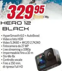 Trony GoPro Hero 12 black offerta