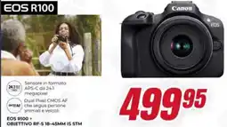 Trony Canon EOS R100+ OBIETTIVO RF-S 18-45MM IS STM offerta