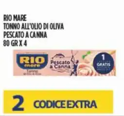 Euroesse Rio mare tonno all'olio di oliva pescato a canna offerta