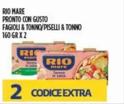 Euroesse Rio mare pronto con gusto fagioli&tonno/piselli & tonno offerta