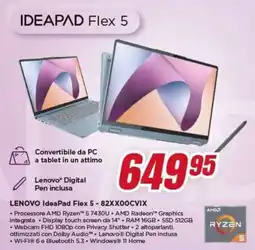 Trony LENOVO IdeaPad Flex 5-82XX00CVIX offerta