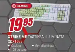 Trony XTRIKE ME TASTIERA ILLUMINATA XDXT522 offerta