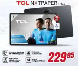 Trony Tcl nxtpaper 11 plus offerta
