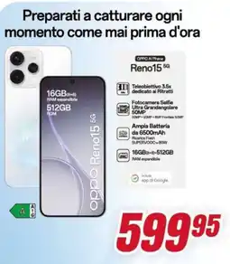Trony oppo Reno15 5G offerta
