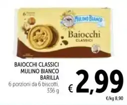 Spazio Conad Baiocchi classici mulino bianco BARILLA offerta