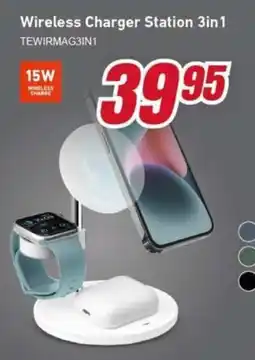 Trony sbs Wireless Charger Station 3in1 TEWIRMAG3IN1 offerta