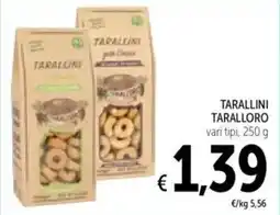 Spazio Conad Tarallini taralloro offerta