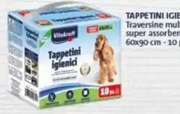 Trony Vitakraft tappetini igienici traversine multistrato super assorbenti offerta