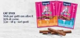 Trony Vitakraft cat stick stick per gatti con oltre il 95% di carne offerta