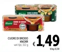 Spazio Conad Cuore di brodo KNORR offerta