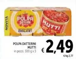 Spazio Conad Polpa datterini MUTTI offerta