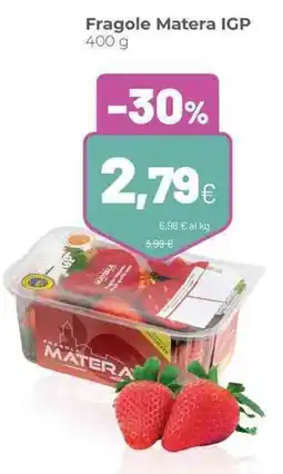 Coop Fragole Matera IGP offerta
