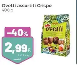 Coop Ovetti assortiti Crispo offerta