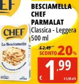 Tigros Besciamella chef parmalat offerta